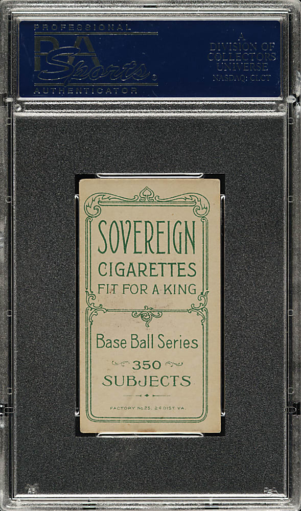 1909-1911 T206 White Border Terry Turner PSA EX 5 - Sovereign 350 Back - 1 of 1 - Highest Graded!