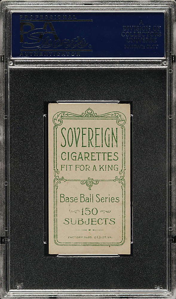 1909-1911 T206 White Border Jim Pastorius PSA EX 5 - Sovereign 150 Back - 1 of 1 - Highest Graded!