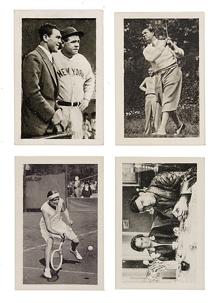 1932 German "Bulgaria Sports-Photos" Complete Set (272) Including Babe Ruth and Walter Hagan