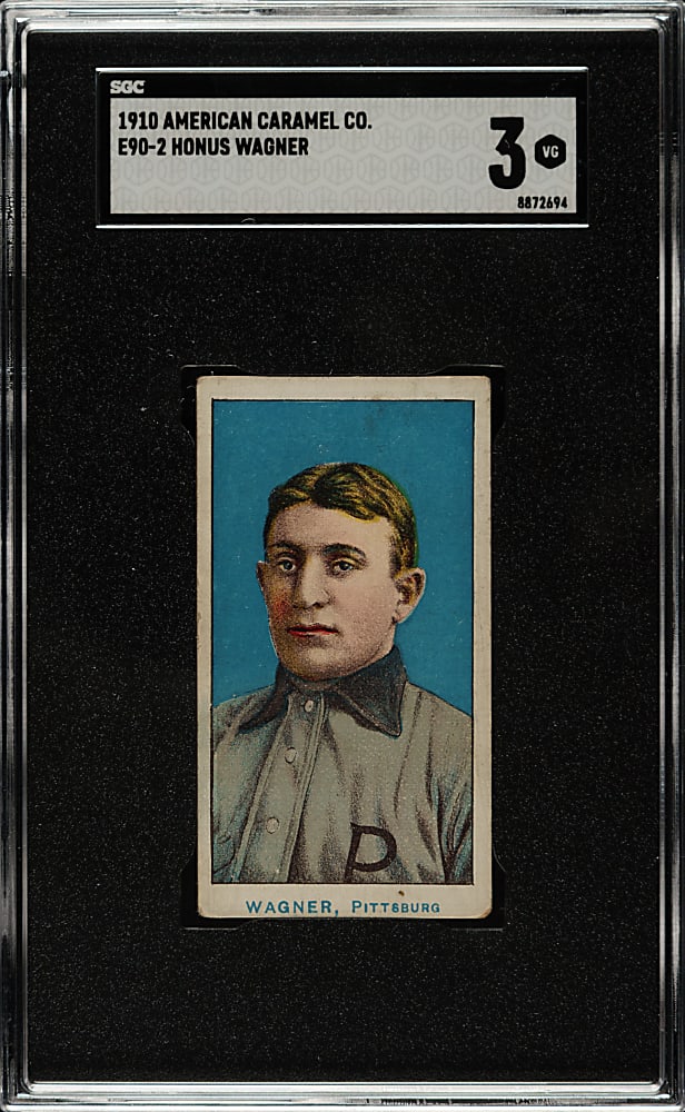 1910 E90-2 American Caramel Honus Wagner SGC VG 3