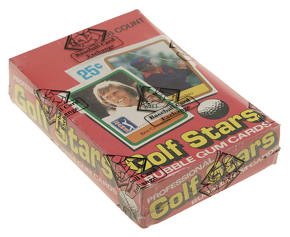 1981 Donruss Golf Stars Unopened Wax Box (36 Packs) - BBCE