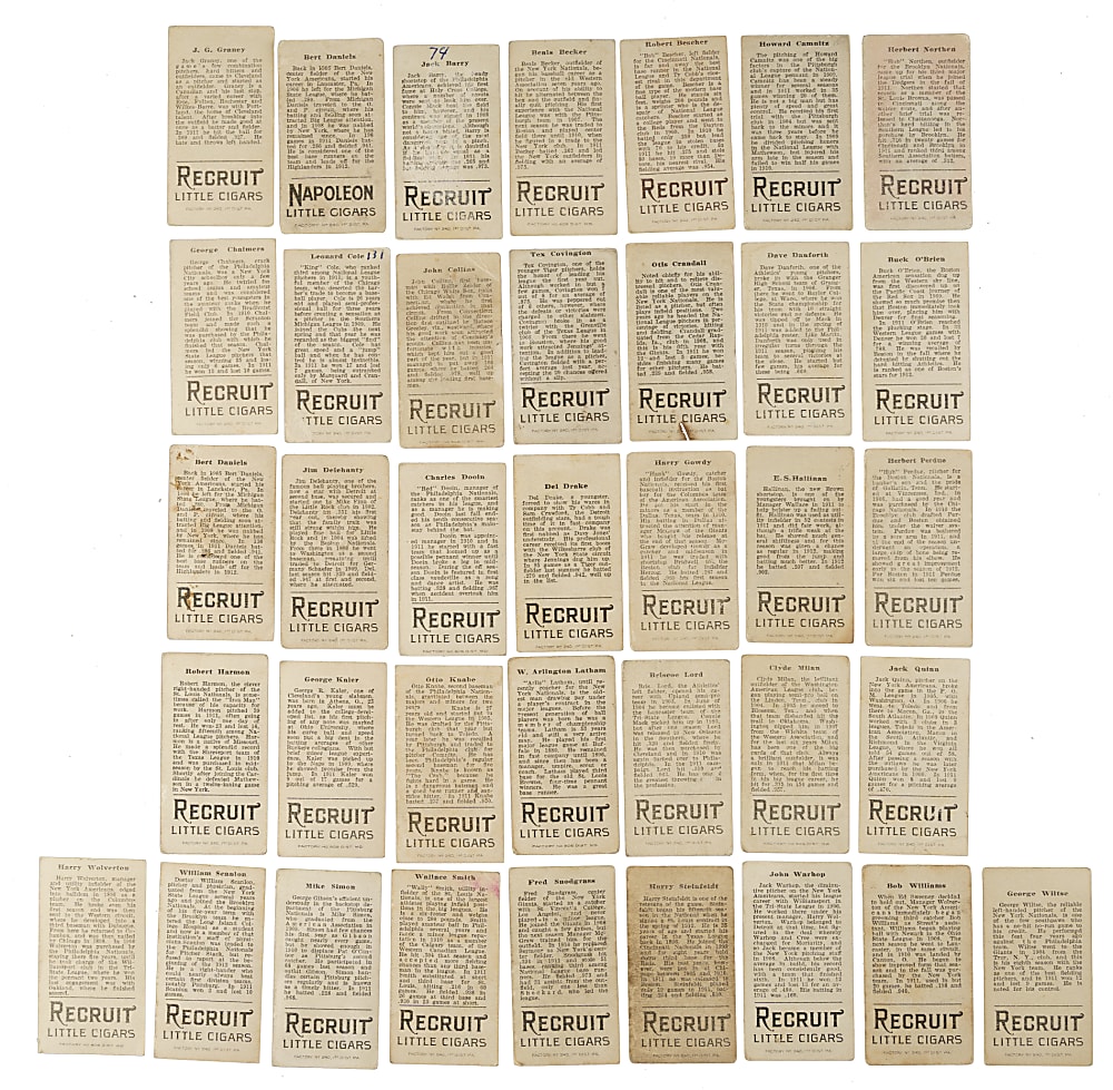 1912 T207 Brown Background Collection (41)