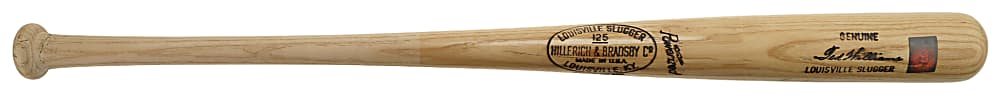 Ted Williams Signed Bat with Rare "1941 - .406" Inscription - JSA