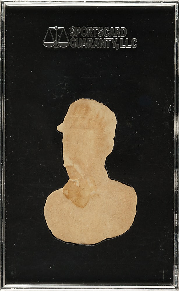 1888 H. D. Smith & Company Baseball Gum Card Die-Cuts Arlie Latham SGC GOOD 30