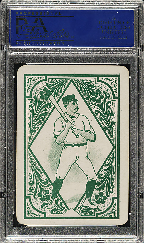 1889-1890 E. R. Williams #13 John Ward/Curt Welch PSA NM-MT 8
