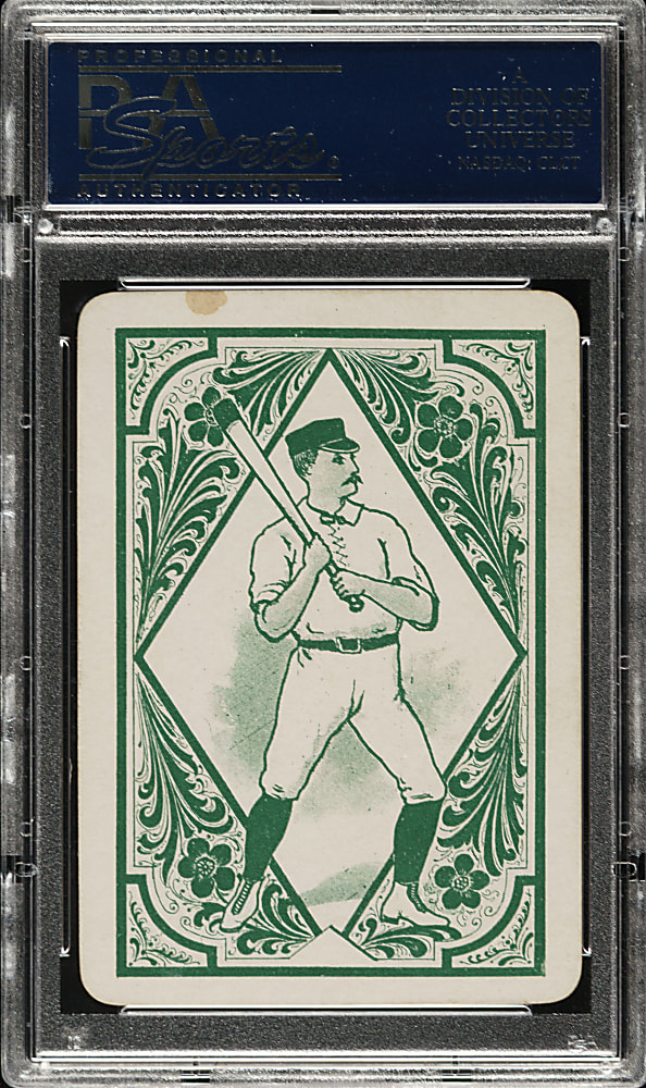 1889-1890 E. R. Williams #16 Jack Glasscock/Tommy Tucker PSA EX 5