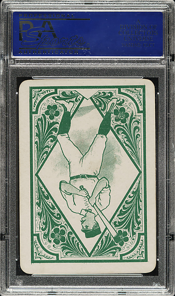 1889-1890 E. R. Williams #17 Hick Carpenter/Cliff Carroll PSA EX 5