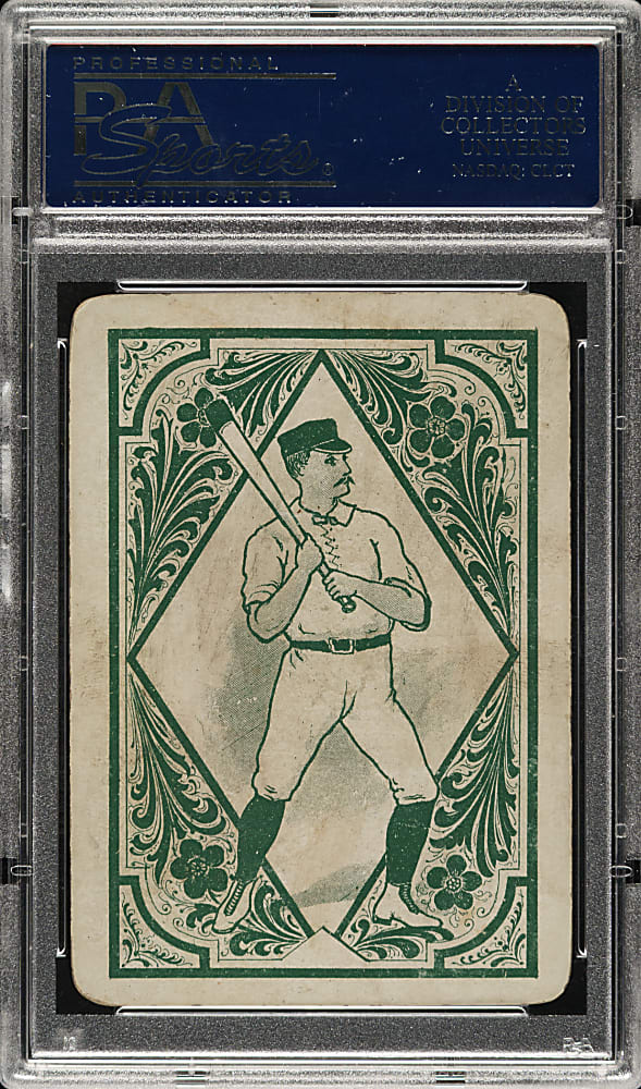 1889-1890 E. R. Williams #4 Charles Buffinton/Bob Caruthers PSA VG-EX 4