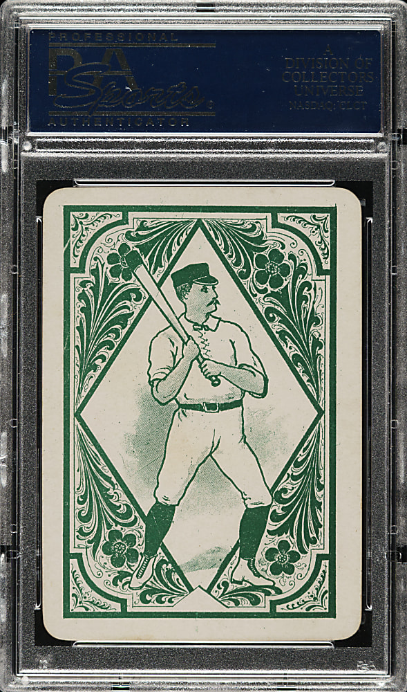 1889-1890 E. R. Williams #11 Pop Corkhill/Jim Fogarty PSA VG-EX 4
