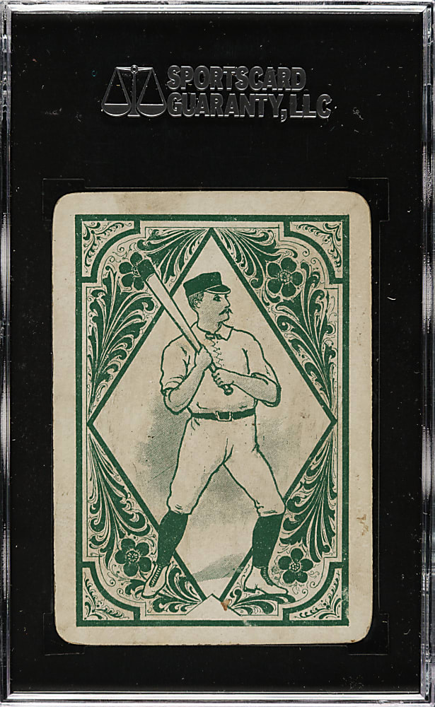 1889-1890 E. R. Williams #17 Arthur Irwin/Ned Williamson SGC GOOD 30
