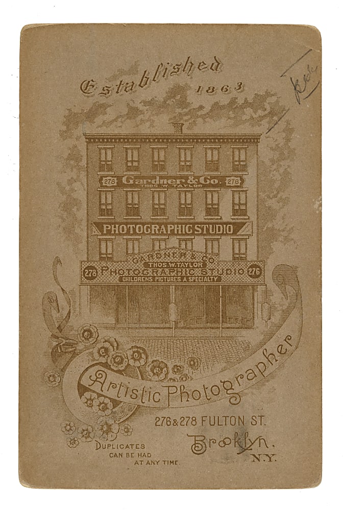 1888 Gardner & Co. Studio Cabinet Bob Caruthers