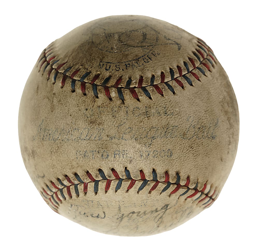 1931 New York Yankees/St. Louis Browns Multi-Signed Baseball with Babe Ruth and Lou Gehrig - JSA