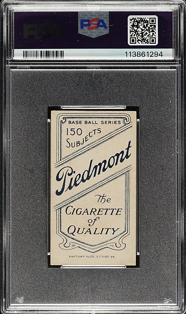 1909-1911 T206 White Border Carl Lundgren Chicago PSA VG-EX 4