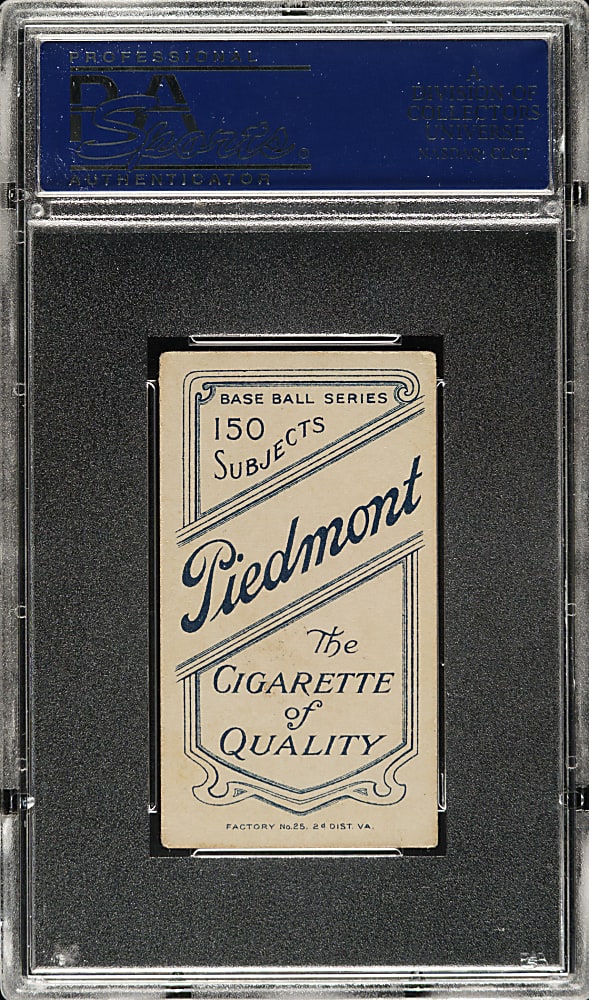 1909-1911 T206 White Border Nap Lajoie Throwing PSA EX 5