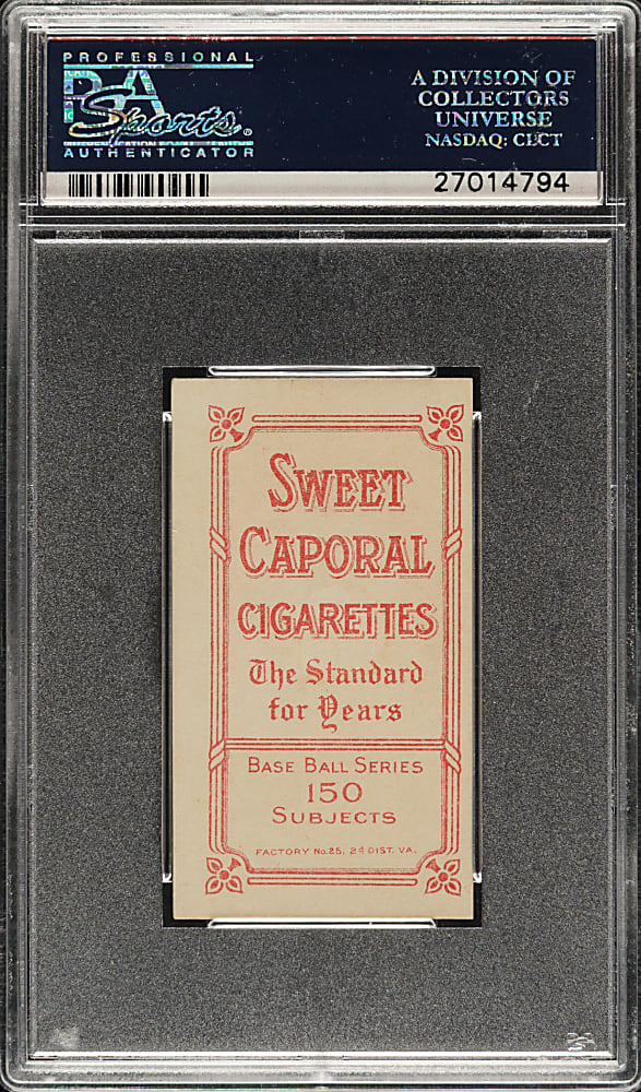 1909-1911 T206 White Border John McGraw Portrait No Cap PSA EX 5