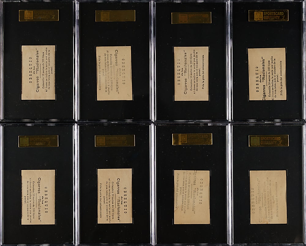 1923-1924 Nacionales Cigarros SGC-Graded Complete Set (40)