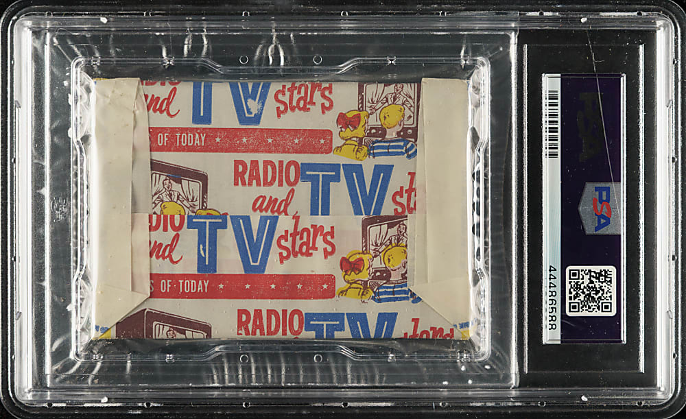 1953 Bowman "TV & Radio Stars" Unopened Wax Pack PSA NM 7