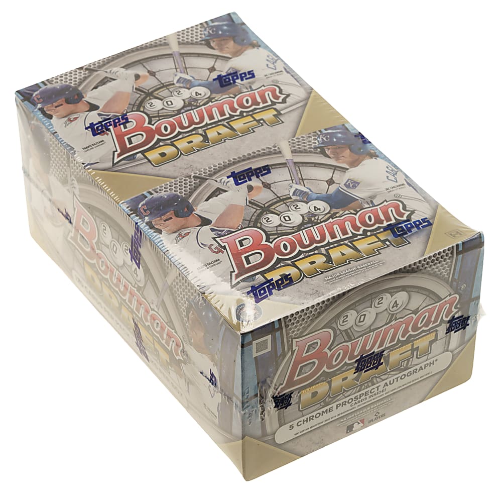 2024 Bowman Draft Factory-Sealed Unopened Super Jumbo Box (5 Packs) - Jac Caglianone, Nick Kurtz, and Chase Burns First Bowmans