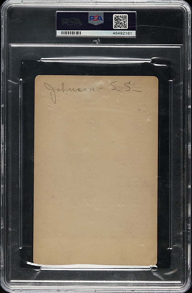 1889 G. Waldon Smith Cabinet Dick Johnston PSA EX-MT 6 (MK) - Ex-Hardy Richardson Estate