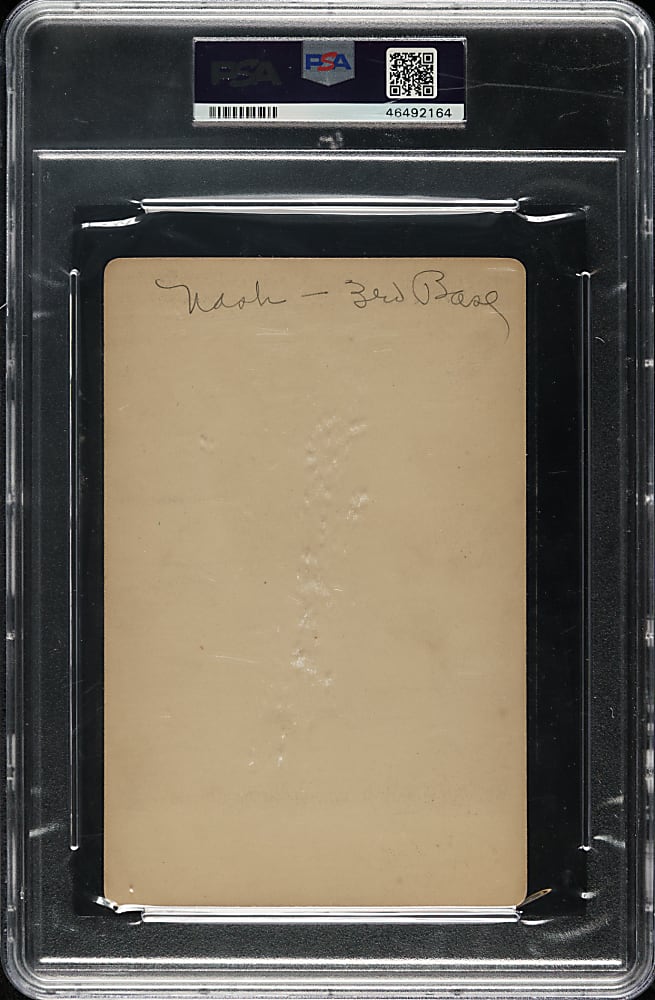 1889 G. Waldon Smith Cabinet Billy Nash PSA EX-MT 6 (MK) - Ex-Hardy Richardson Estate