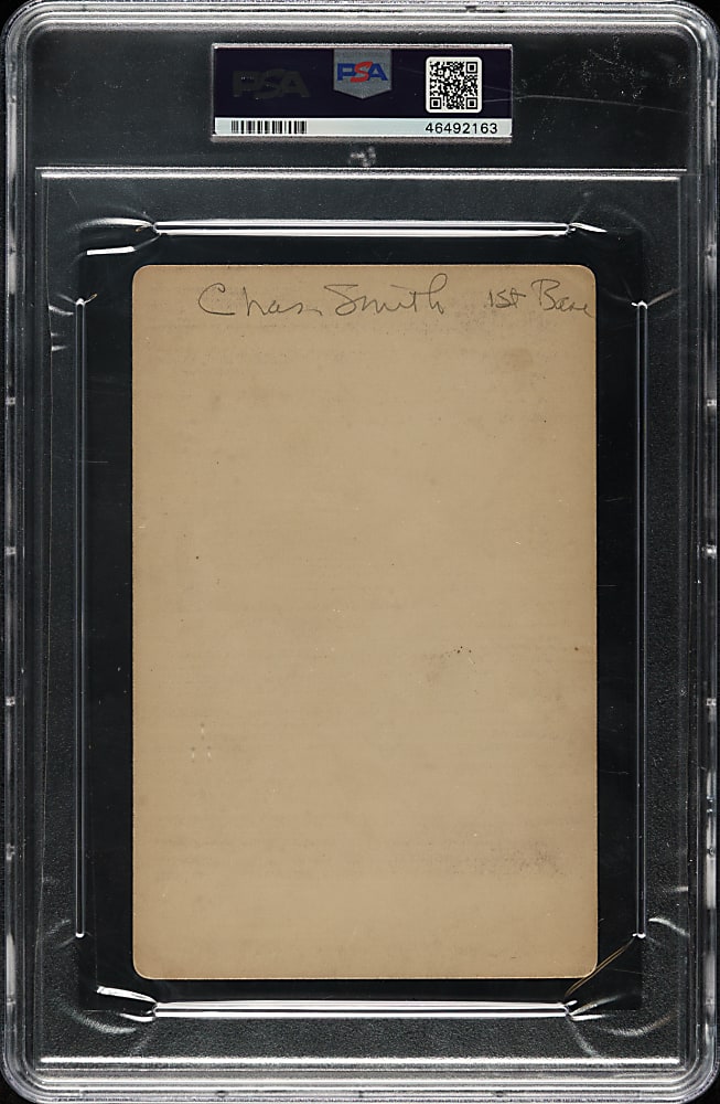 1889 G. Waldon Smith Cabinet Pop Smith PSA VG-EX 4 (MK) - Ex-Hardy Richardson Estate