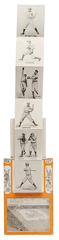 Circa 1908 Detroit Tigers "Our Home Team" Fold-Out Postcard with Ty Cobb