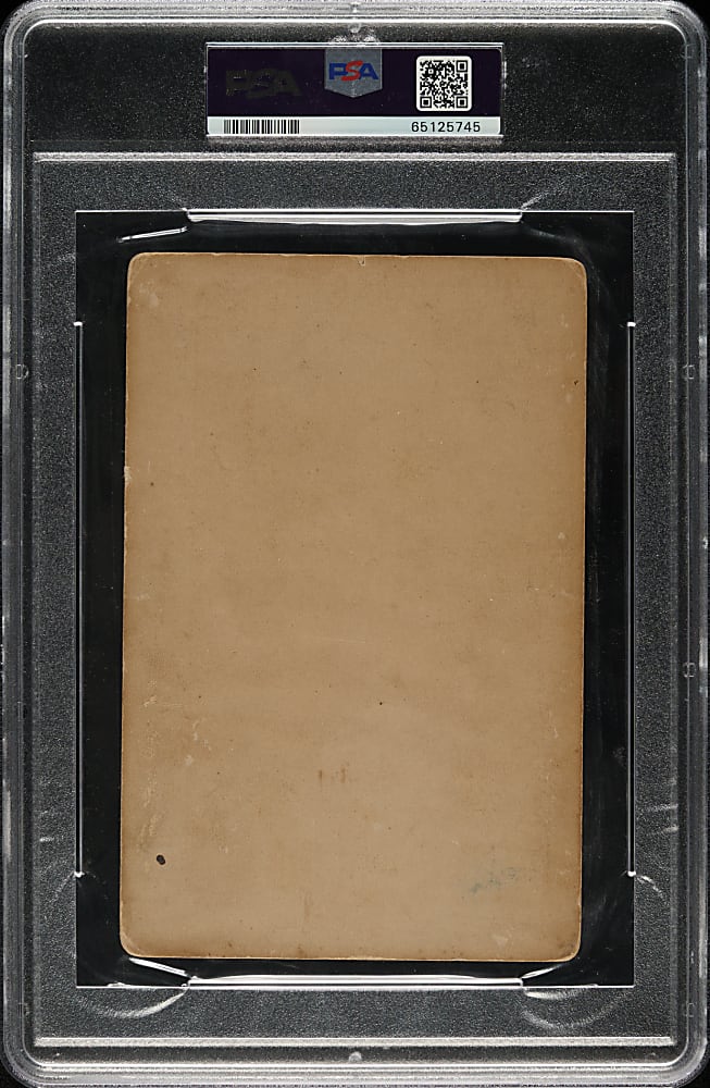 1878 Boston Red Stockings Team Cabinet with George Wright, Harry Wright, and Jim O'Rourke PSA POOR 1