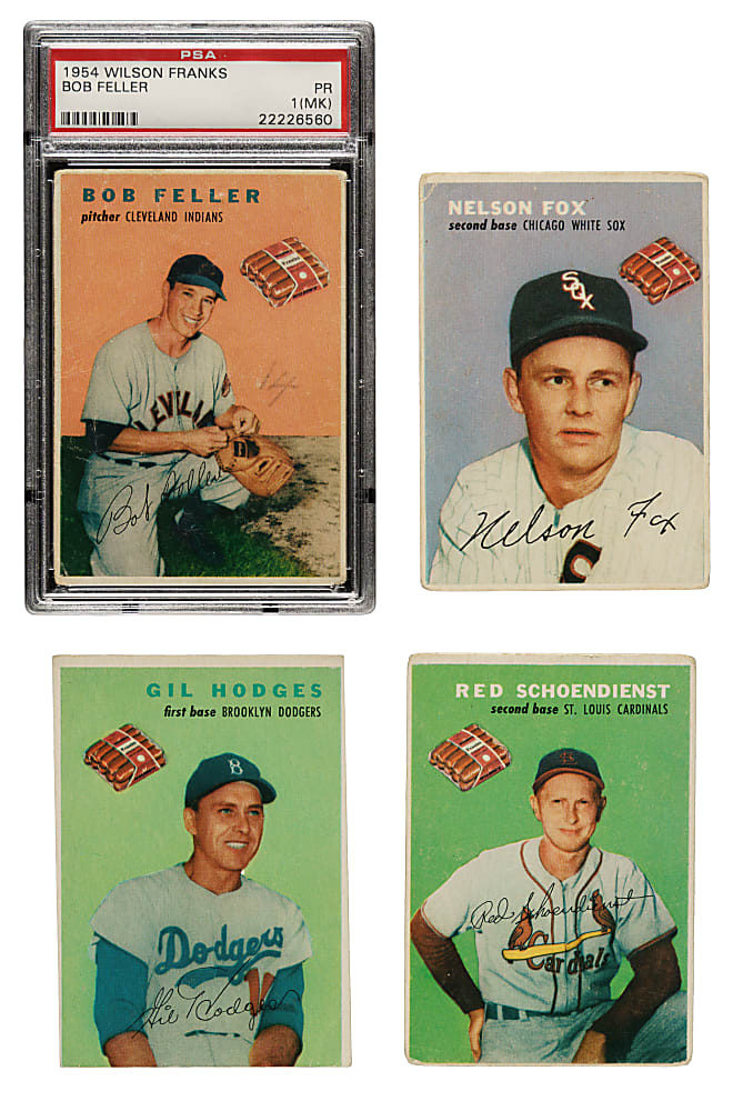 1954 Wilson Franks Near-Complete Set (18/20)