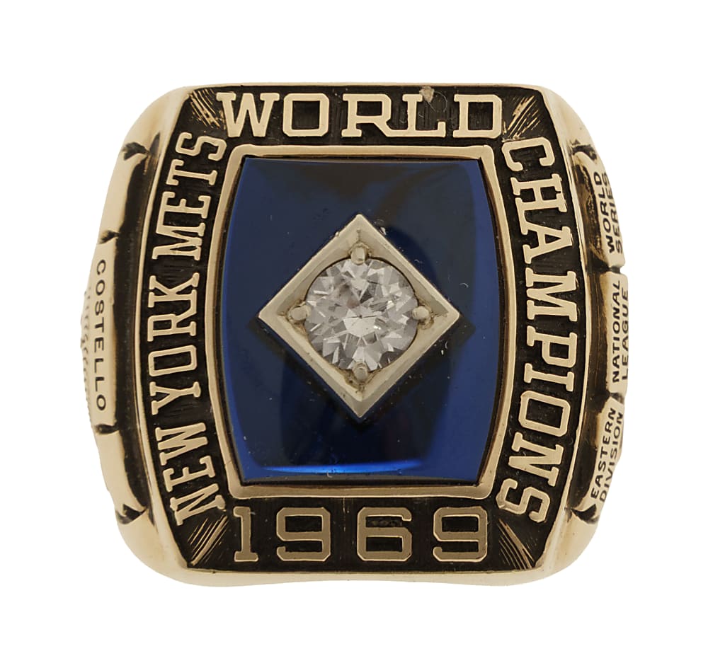 1969 New York Mets World Series Championship Staff Member Ring