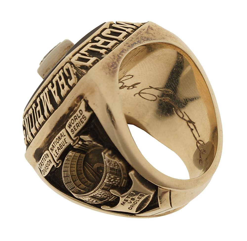 1969 New York Mets World Series Championship Staff Member Ring