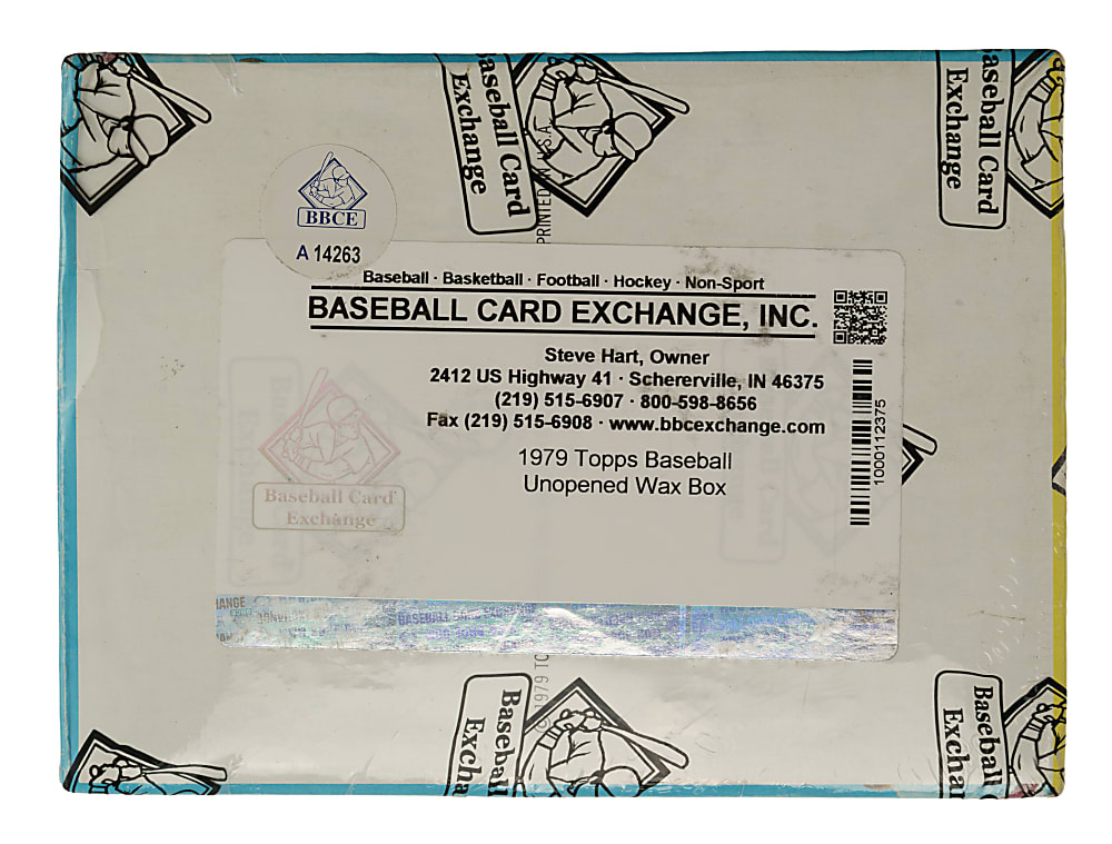 1979 Topps Unopened Wax Box (36 Packs) - BBCE