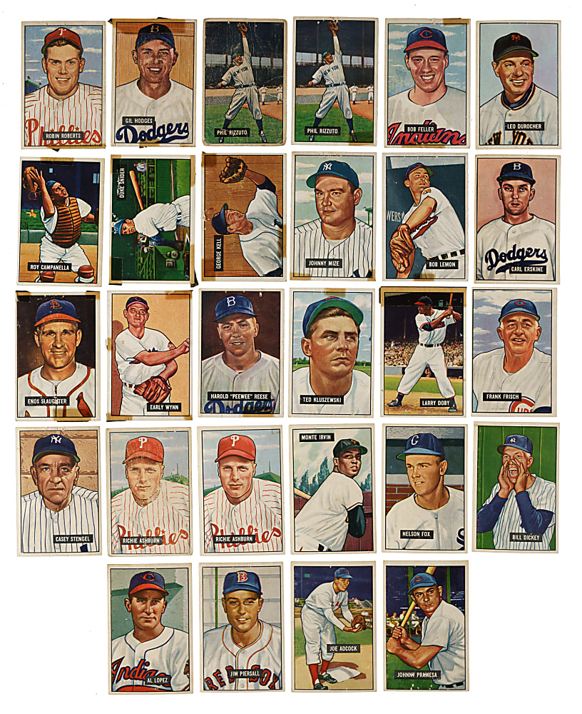 1951 Bowman Near-Complete Set (322/324)