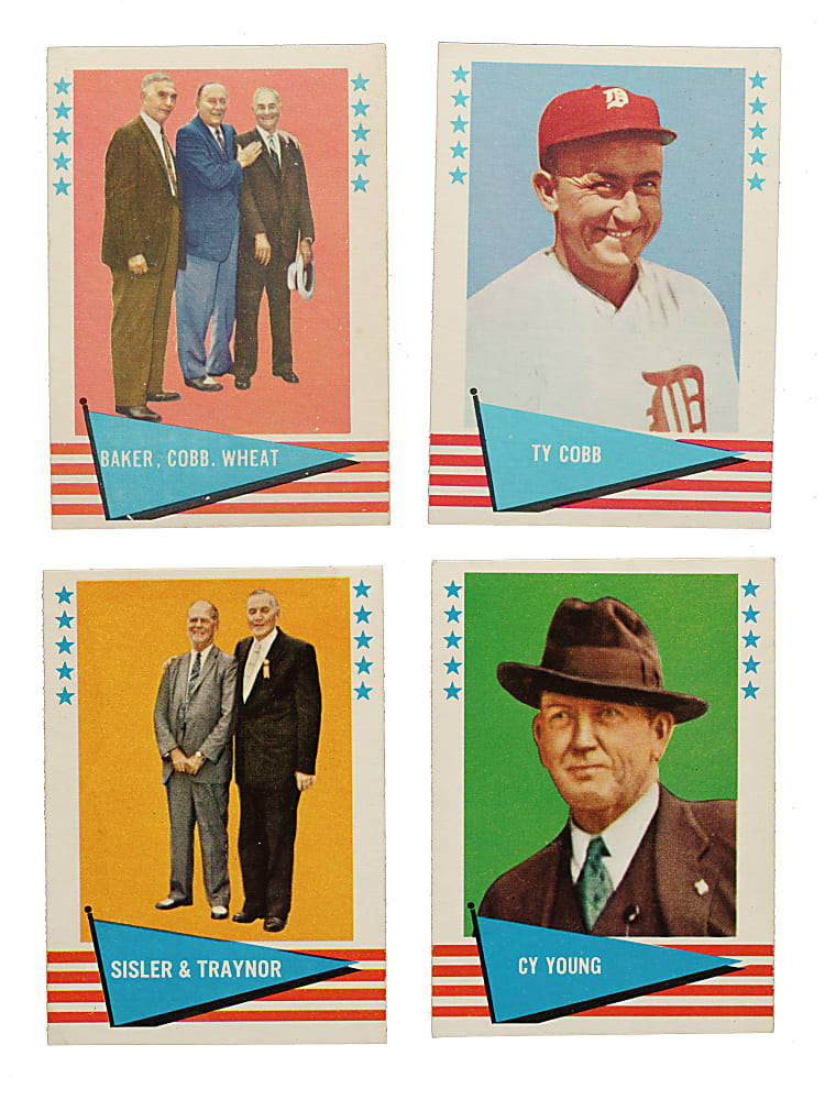 1961-1962 Fleer All-Time Greats Complete Set (154)