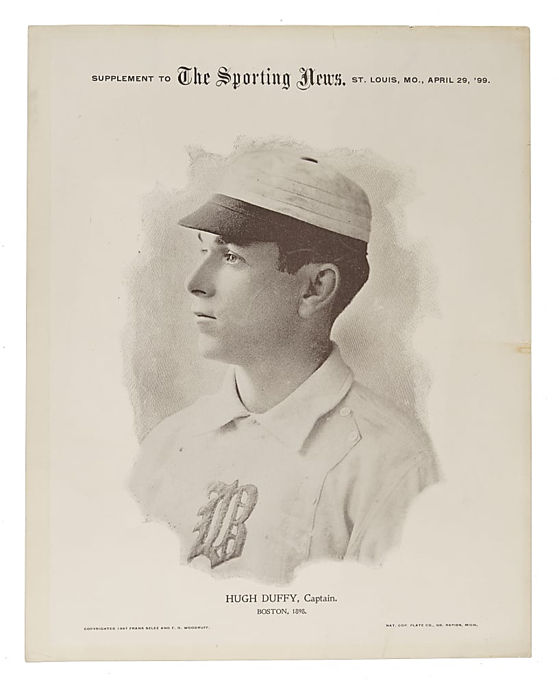 1899-1900 M101-1 Sporting News Hugh Duffy