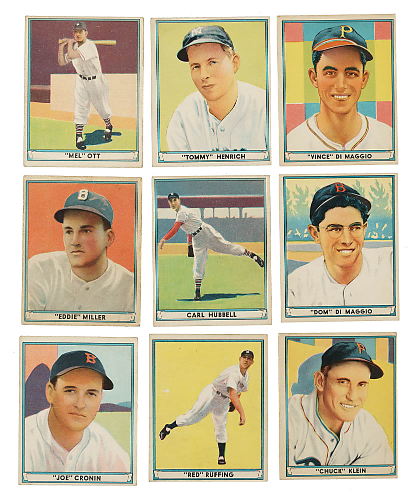 1941 R336 Play Ball Near-Complete Set (66/72)