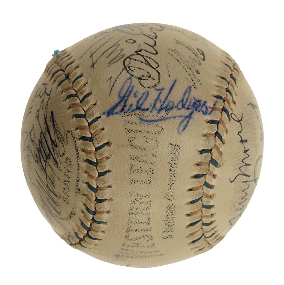 Hall of Fame and Stars Multi-Signed Baseball with Babe Ruth, Lou Gehrig, and Tris Speaker - JSA