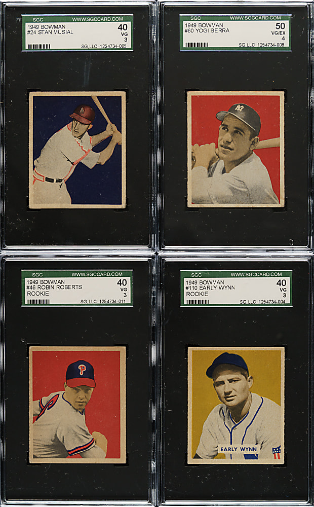 1949 Bowman Near-Complete Set (235/240)