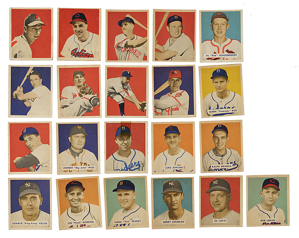 1949 Bowman Near-Complete Set (235/240)