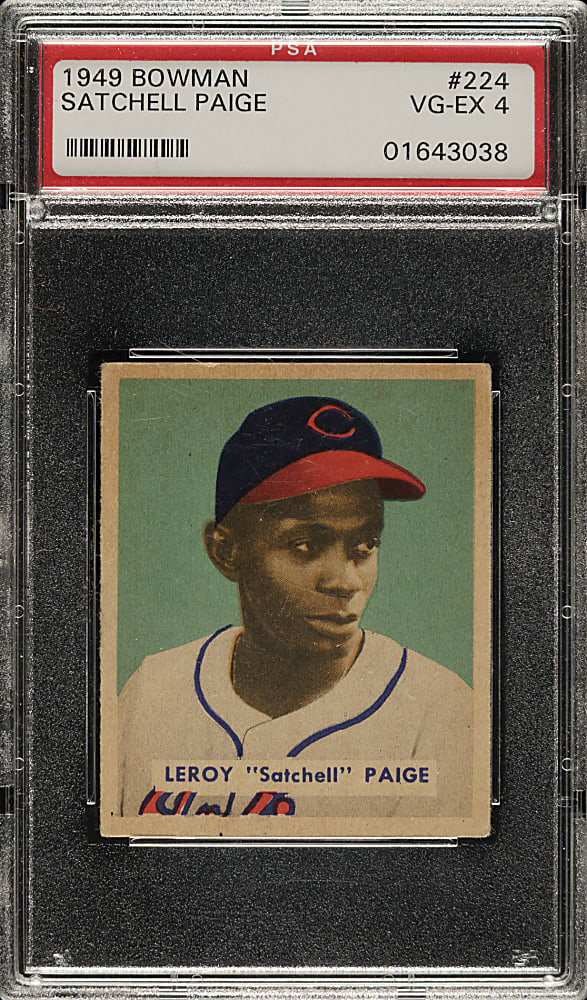 1949 Bowman #224 Satchel Paige PSA VG-EX 4