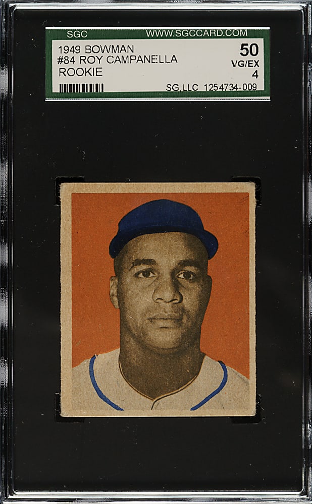1949 Bowman #84 Roy Campanella Rookie SGC VG/EX 50