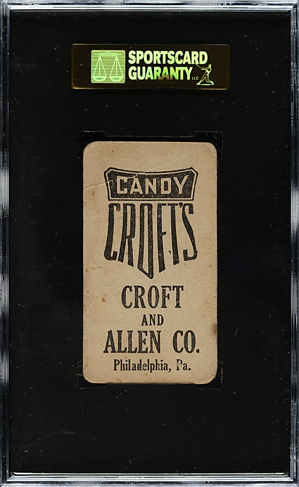 1909 E92 Croft's Candy Ty Cobb SGC FAIR 20