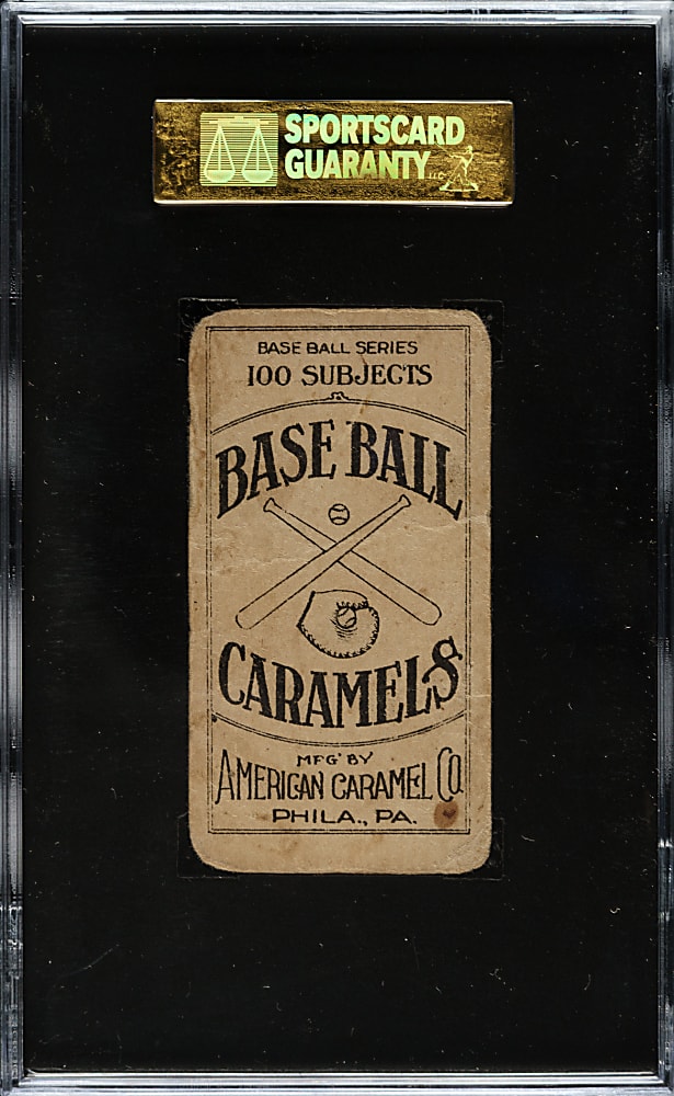 1909-1911 E90-1 American Caramel Ty Cobb SGC POOR 10