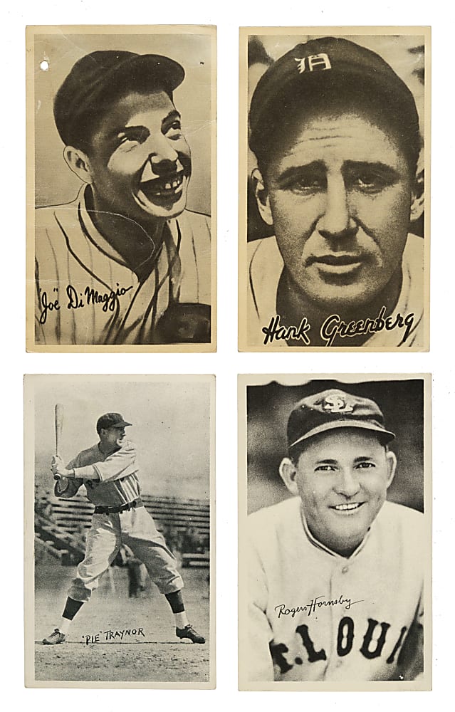 1930s Goudey and National Chicle Fine Pens and Wide Pens Collection (80) Including 27 Hall of Famers