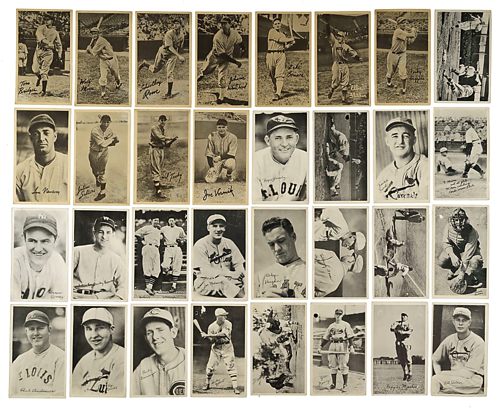 1930s Goudey and National Chicle Fine Pens and Wide Pens Collection (80) Including 27 Hall of Famers