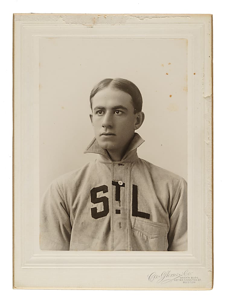 1905 Barney Pelty Original Carl Horner Cabinet Photograph PSA/DNA Type I (Ex- Pelty Estate) - Used for His T204 Ramly and M116 Sporting Life Cards