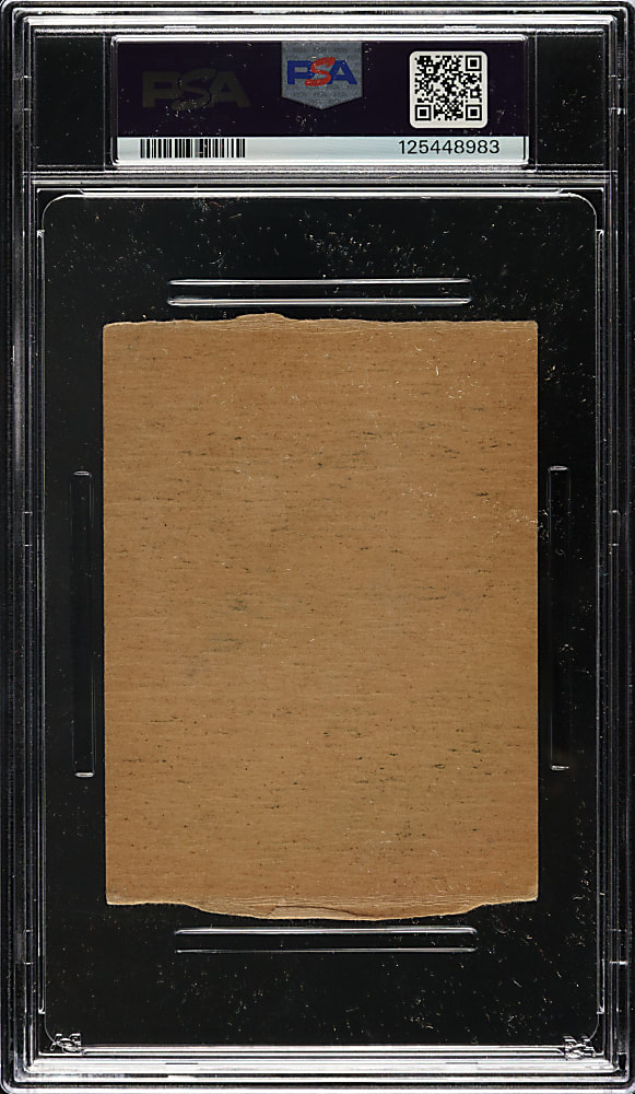 1931 W517 #4 Babe Ruth Throwing PSA GOOD 2 - Interesting Printing Anomaly!