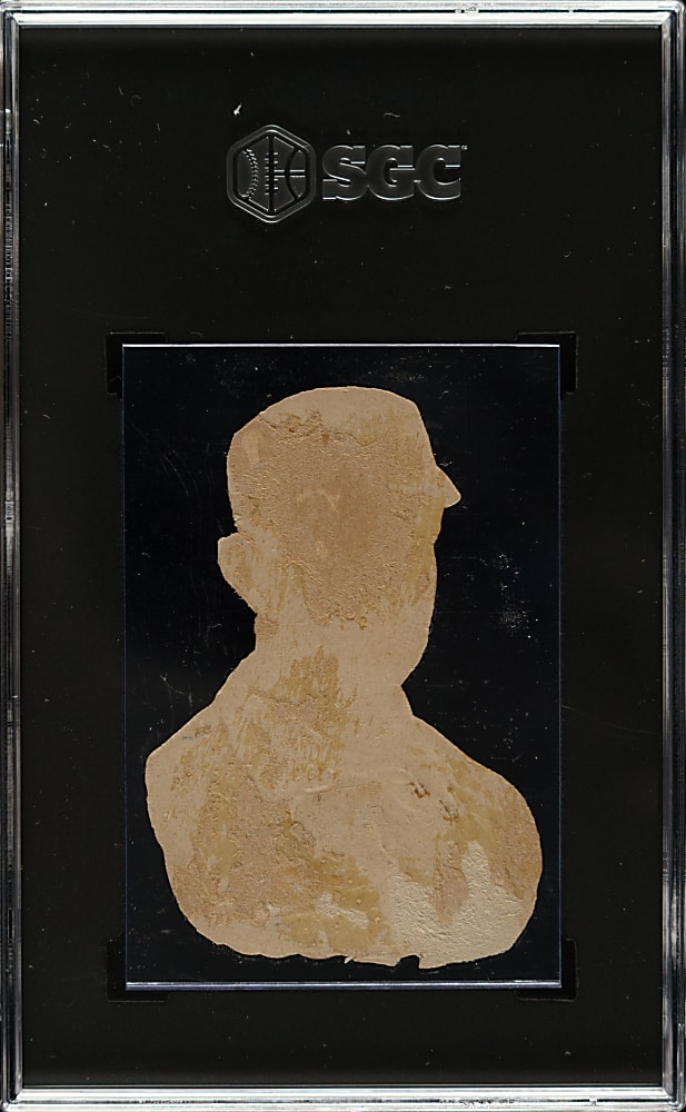 1888 H. D. Smith & Company Baseball Gum Card Die-Cuts Dan Brouthers SGC POOR 1