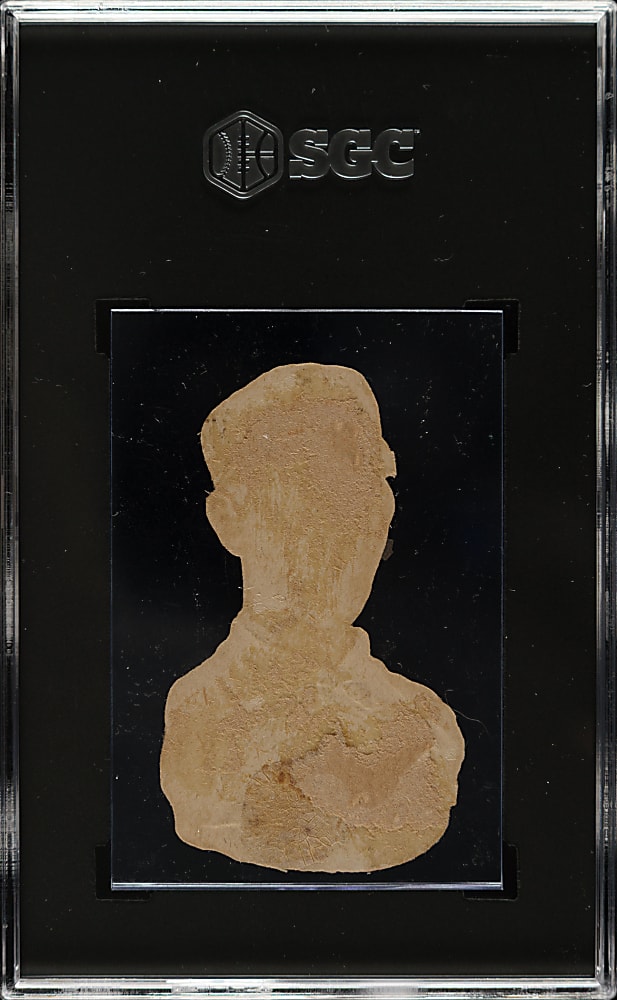 1888 H. D. Smith & Company Baseball Gum Card Die-Cuts Pretzels Getzien SGC POOR 1