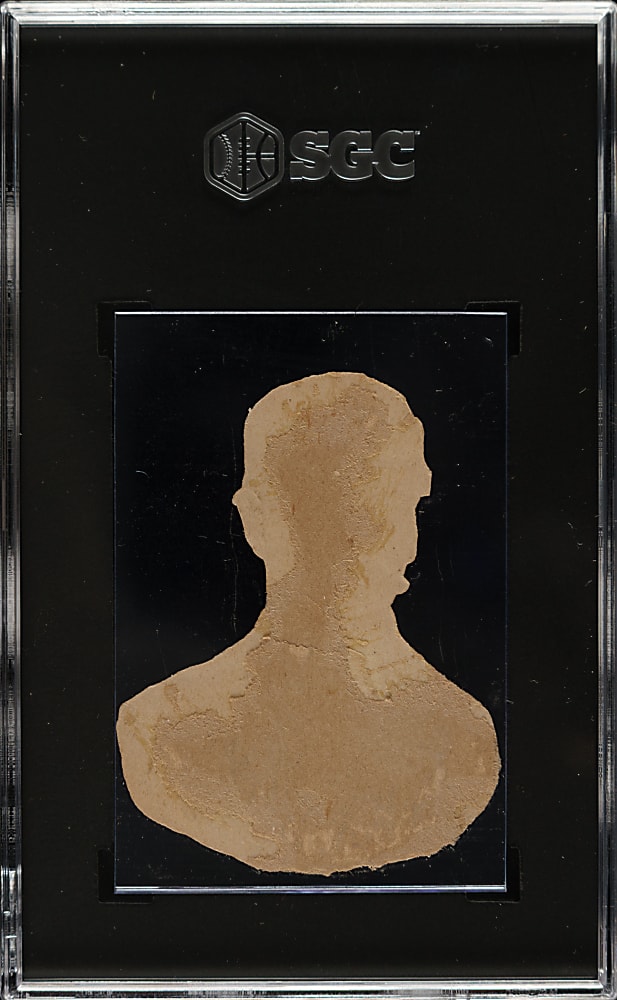 1888 H. D. Smith & Company Baseball Gum Card Die-Cuts Doc Bushong SGC POOR 1