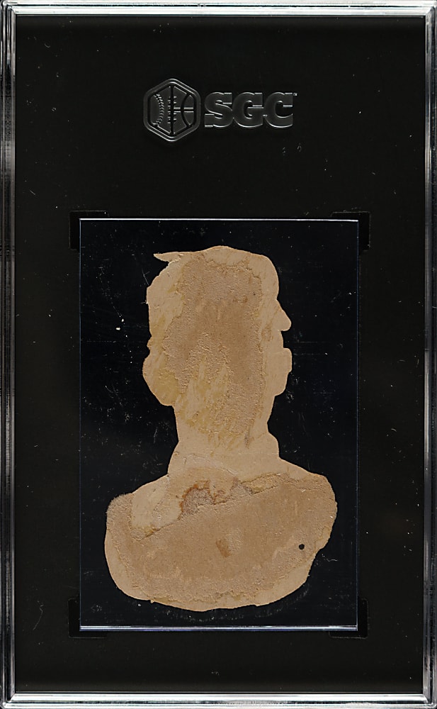 1888 H. D. Smith & Company Baseball Gum Card Die-Cuts David Foutz SGC POOR 1